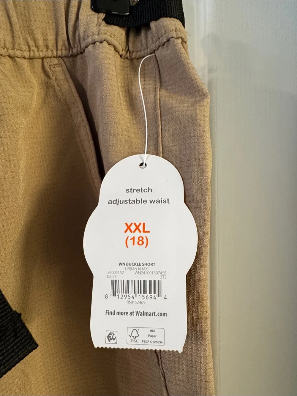 NWT wonder nation pull on buckle shorts